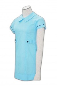 NU002 團體制服在線訂購 護士裙  護士制服款式 裙式護士服 護士制服公司